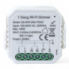 435421 Розумний вимикач - регулятор Tervix Pro Line WiFi Dimmer (1 клавіша) 435421 Розумний вимикач - регулятор Tervix Pro Line WiFi Dimmer (1 клавіша)