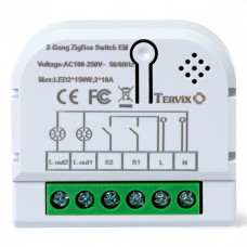 433121 Розумний вимикач Tervix Pro Line ZigBee Switch (2 клавіші) 433121 Розумний вимикач Tervix Pro Line ZigBee Switch (2 клавіші)