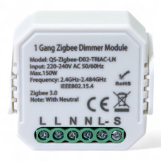 435121 Розумний вимикач - регулятор Tervix Pro Line ZigBee Dimmer (1 клавіша) 435121 Розумний вимикач - регулятор Tervix Pro Line ZigBee Dimmer (1 клавіша)