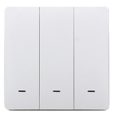 438021 Розумна клавішна кнопка-вимикач Tervix Pro Line ZigBee Push Button (3 клавіші), на батар.