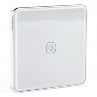 432031 Розумна сенсорна кнопка-вимикач Tervix Pro Line ZigBee Touch Switch (1 клавіша), на батар.
