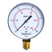 355414 манометр Tervix Pro Line 100 0-16 бар 1/2