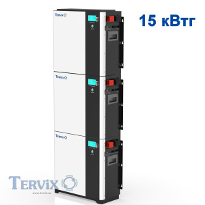 621041 Акумуляторна батарея LiFePO4, 51,2В 100 Аг Tervix Pro Line