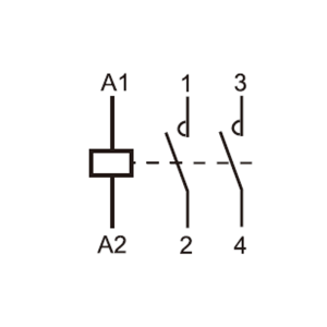 661421 Контактор OCT, 2P, 2NO, 40A, 230В Tervix Pro Line