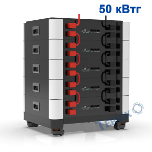 621141 Акумуляторна батарея LiFePO4, 51,2В 200 Аг Tervix Pro Line
