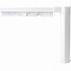 454135 Розумний карниз для штор з ZigBee управлінням Tervix Pro Line ZigBee Curtain, 5 м., білий