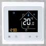 114351 Кімнатний сенсорний термостат з WiFi управлінням Tervix Pro Line WiFi TouchScren Thermostat (котел), біла рамка