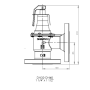 32600 Запобіжний клапан F DN 32 x 40 6 бар