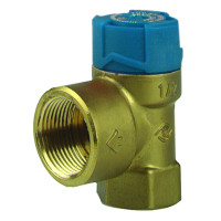 Запобіжний клапан для опалювальних систем, Afriso 6 бар, Rp3/4" х Rp1" MSW 42425