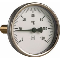 63813 термометр BiTh 100/100 0-120C 1/2" акс.