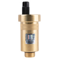 Автоматичний розповітрювач PrimoVent G3/8" з Aquastop латунь 7771010