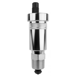Автоматический воздухоотводчик PrimoVent G3/8" с Aquastop и отсечным клапаном 1/2" никелированный 7773561