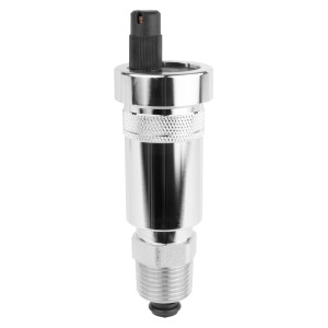 Автоматический воздухоотводчик PrimoVent G3/8" с Aquastop и отсечным клапаном 1/2" никелированный 7773561
