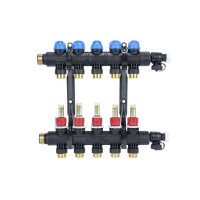 81265 Колектор ProCalida EF1 K 5 контурів, G1", 0,2-1,6 л/хв