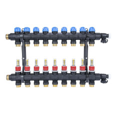 81269 Колектор ProCalida EF1 K 9 контурів, G1", 0,2-1,6 л/хв 81269 Колектор ProCalida EF1 K 9 контурів, G1", 0,2-1,6 л/хв