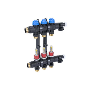 81263 Колектор ProCalida EF1 K 3 контури, G1", 0,2-1,6 л/хв