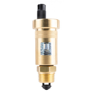 Автоматический воздухоотводчик Afriso PrimoVent G3/8" с Aquastop и отсечным клапаном 1/2" 7773510