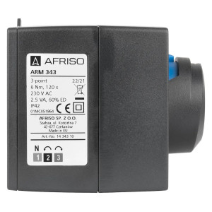 Комплект 3-ход. клапан ARV382 Vario ProClick DN20 Rp3/4" Kvs 3,5-9 + Привод ARM 323 ProClick 1338252