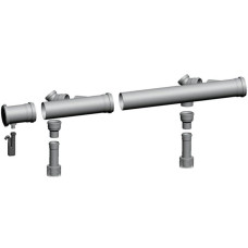 Комплект димоходу 110 / 160 для каскаду з 2-х Wolf  CGB - 50   2651 308