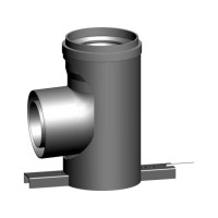 Коліно опорне Wolf  DN200  90°   2651 374
