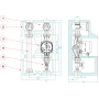 Насосная группа Womix SA 125 - DN 32 (1 1/4') с изоляцией 607 051