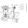 Інсталяція для унітаза 3 в 1 Rapid SL (39504000), Grohe