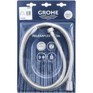 Душовий шланг 1500 мм Relexaflex Metal 28105001 Grohe