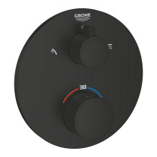 Змішувач для душу Grohtherm 1022082430 Black matt Grohe