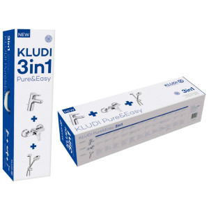 Набір змішувачів 3 в 1 Pure&Easy (378450565), Kludi