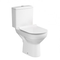 Компакт 604 City New Clean On 011 з кришкою дюропласт Slim soft-close (CCKZ1013901894), Cersanit