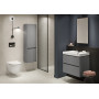 Умивальник 80 см Crea (CCWF1007328215), Cersanit