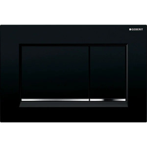 Кнопка зливу Sigma 30 (115.883.KM.1) чорний, Geberit