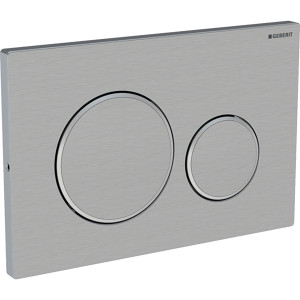 Кнопка зливу Sigma 20 (115.889.sn.1) сталевий мат, Geberit