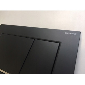 Кнопка зливу Sigma 30 (115.883.14.1) чорний мат, Geberit