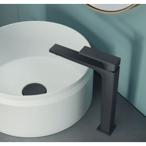 Змішувач для умивальника Seven Velvet Black (SE124128-2BM), Nobili