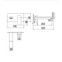 Змішувач для умивальника Seven (SE124198-1CR), Nobili
