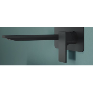 Змішувач для умивальника Seven Velvet Black (SE124198-1BM), Nobili