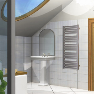 Рушникосушка Marlin One 1185x530 WWMRN118053KS95E8U Terma