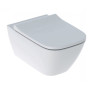 Унітаз підвісний з кришкою Smyle Square Rimfree 500.683.00.2 Geberit