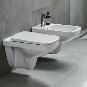 Унітаз підвісний воронкоподібний Selnova Square Rimfree 500.275.01.1 Geberit