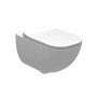 Унітаз підвісний Alegra Rimless з кришкою soft-close A34H139000 Roca
