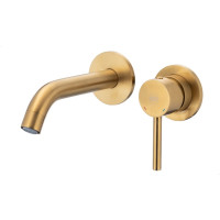 3мішувач для умивальника MOZA GOLD 5039-810-31 KFA ARMATURA