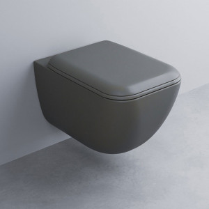 Унітаз підвісний Shui Comfort Cemento з кришкою soft close SHCOVSKCPVSHCOTFCM CIELO