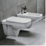 Унітаз підвісний воронкоподібний з кришкою soft-close Selnova Square 501.961.00.1 Geberit