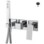 Змішувач для душу Fit Black matt F3399X8NS-F3400 Fima