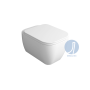 Унітаз підвісний Henges з кришкою soft-close HE18-F85-HE004 Glossy white SIMAS