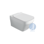 Унітаз підвісний Baden Baden BB 18 з кришкою soft-close BB18-F87(85)-BB004 SIMAS