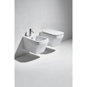 Унітаз підвісний Baden Baden BB 18 з кришкою soft-close BB18-F87(85)-BB004 SIMAS