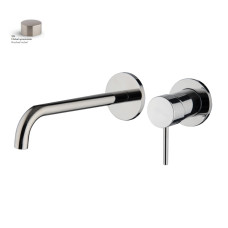 Змішувач для умивальника Spillo Up Brushed nickel F3051WLX9SN Fima