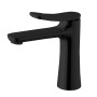 Змішувач для умивальника Flo Black matt F3801NS Fima